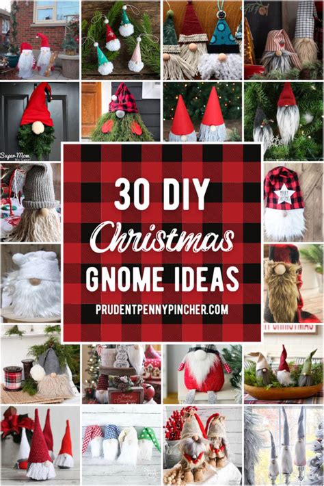 30 DIY Christmas Gnomes - Prudent Penny Pincher