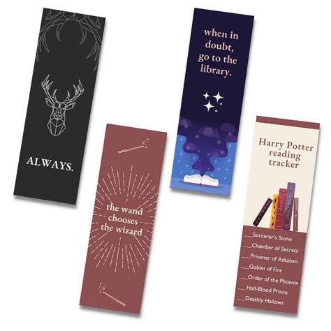 Free Printable Harry Potter Bookmarks Harry Potter, 47% OFF