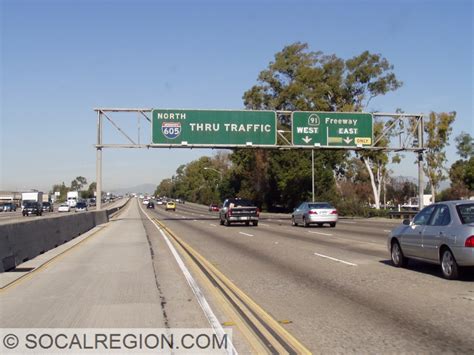 Southern California Regional Rocks and Roads - I-605: San Gabriel River ...