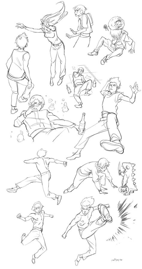 sketchdump 102912 by lychi on deviantART | Art reference, Deviantart ...