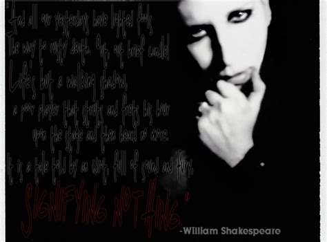 Marilyn Manson Lyric Quotes. QuotesGram