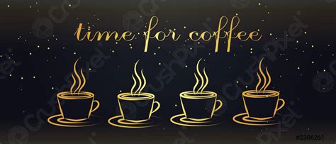 Banner design for coffee shop restaurant menu cafeteriaThere is always - stock vector 2306261 ...