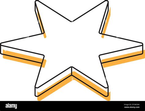 2d isometric star shape icon Vector Stock Vector Image & Art - Alamy