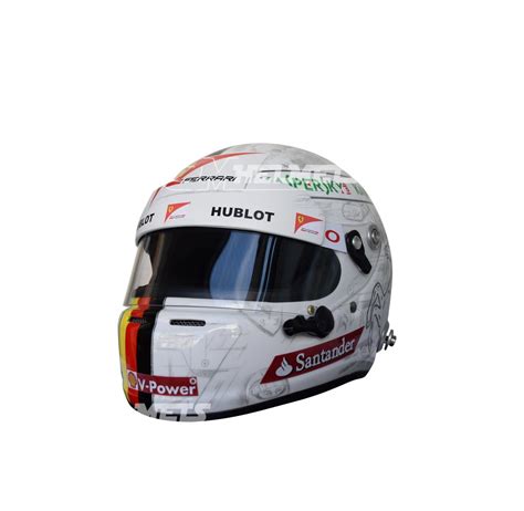 SEBASTIAN VETTEL 2015 MEXICAN GP F1 REPLICA HELMET FULL SIZE | CM Helmets