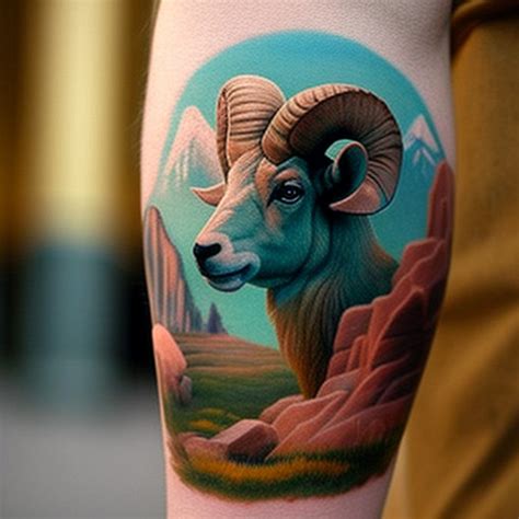 61 Ram Tattoo Ideas - TattooClue.com