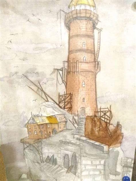 abandoned lighthouse by thecrowartist on DeviantArt