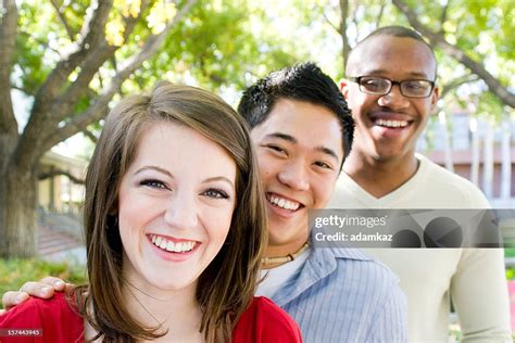 Diverse Group Of Friends High-Res Stock Photo - Getty Images