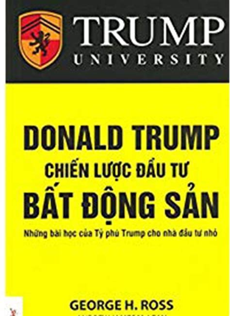 Sách Nói Donald Trump Chiến Lược Đầu Tư Bất Động Sản - George H.Ross ...