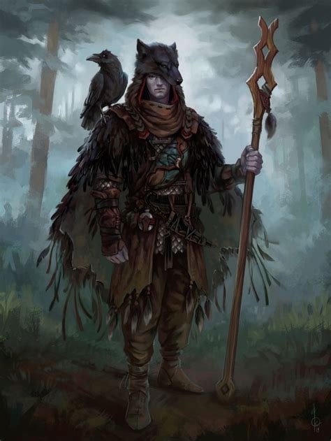 ArtStation - Bird the druid, (Angevere) Ona Kristensen | Fantasy ...