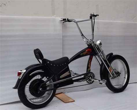 chopper style electric motor bike 1000w electric bike with 48V lithium ...