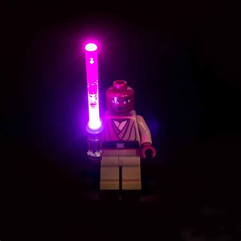 LED LEGO® Star Wars Lightsaber Light - Purple | Light My Bricks