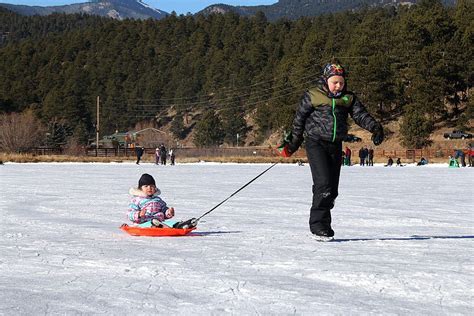 Ice Skating at Evergreen Lake | The Evergreen Experience