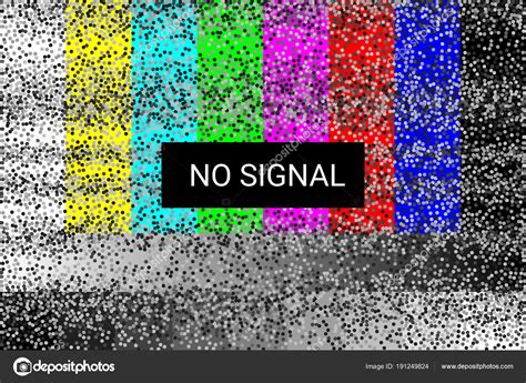 No Signal Tv Screen Wallpaper