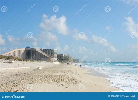 Hotel on sandy beach stock image. Image of positive, color - 8086777