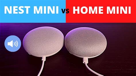 Google Home Mini Vs Nest Mini Sound Comparison + Full Review - YouTube