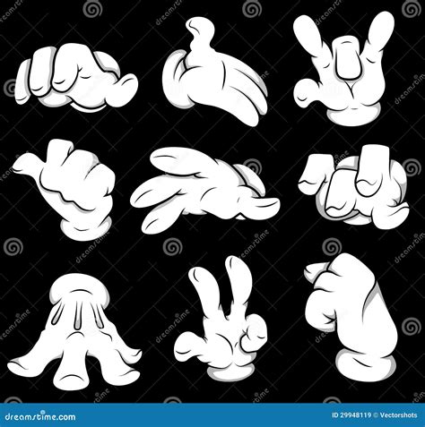 Hand Poses And Styles Royalty Free Stock Images - Image: 29948119