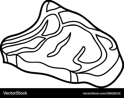 Meat Coloring Page