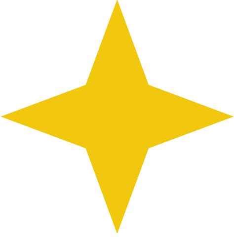 North Star PNG Transparent - PNG Mart