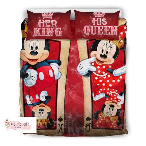 Mickey Minnie Bedding Set, Mickey And Minnie Duvet Set, Mickey And ...