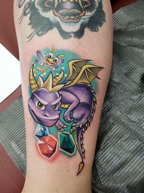 Made this Spyro Tattoo today! : r/gaming