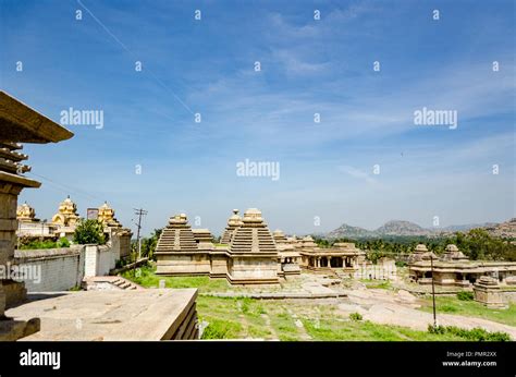 Hemakuta hill temples at Hampi, Karnataka, India Stock Photo - Alamy