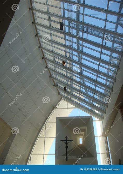 Inside of the Modern Church â€œDives in Misericordiaâ€ To Rome in Italy ...