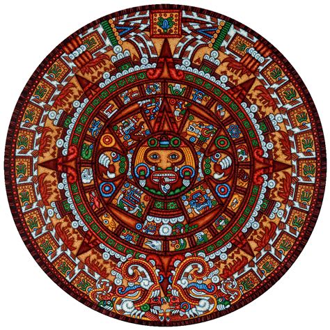 AZTEC CALENDAR - Yangah Solen