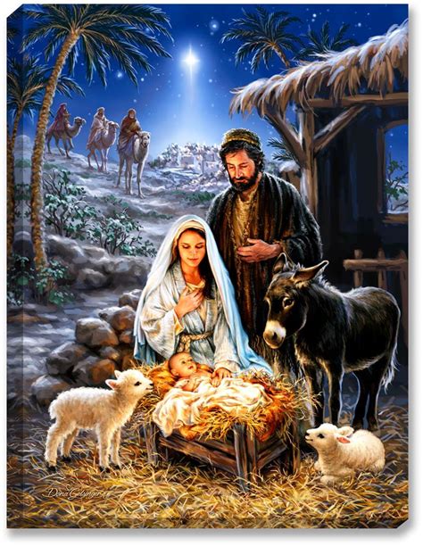 Christmas Pictures Of Jesus In The Manger - Koplo Png