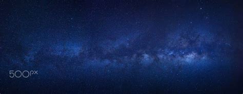 Panorama milky way galaxy with stars and space by Sarote Impheng on 500px | Milky way galaxy ...