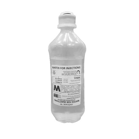 Water For Injection - 500ml - KM Vet Pharm Sdn Bhd