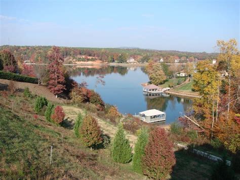 Hickory, NC : Fall on Lake Hickory from my window | Beautiful sites, North carolina homes ...