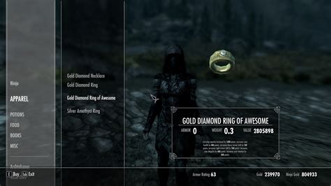 skyrim - Why do I have access to incredibly over-the-top item vendors? - Arqade