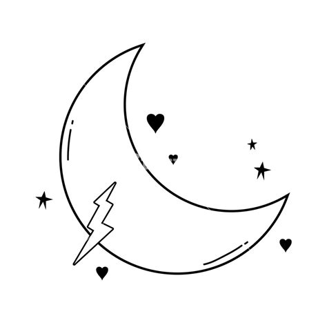 Cartoon Moon Drawing | Free download on ClipArtMag