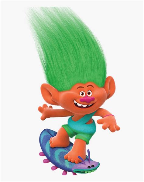 Trolls Characters For Boy, HD Png Download - kindpng