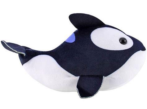 Zhu Zhu Aquarium Killer Whale Interactive Plush Fish Cepia LLC - ToyWiz