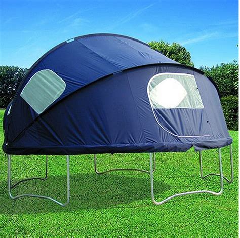 trampoline idea | Trampoline tent, Backyard camping, Trampoline