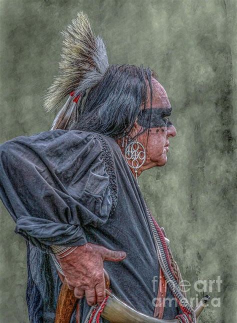 Woodland Indian Portrait Art Print by Randy Steele | Woodland indians, Portrait art, Eastern ...