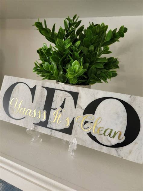 CEO Plaque Boss Plaque Business Owner Gift Office Decor - Etsy