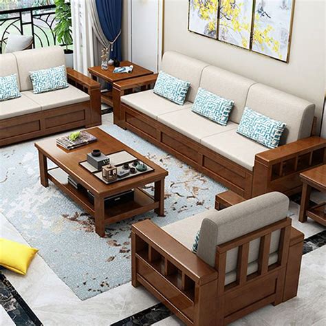 Source Modern luxury living room furniture sofa set home fabric chesterfield modern section ...