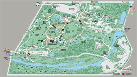 Map - Bronx Zoo | Zoo map, Bronx zoo, Zoo