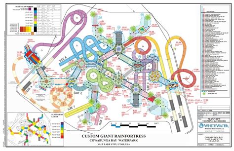 Theme Park Map Layout