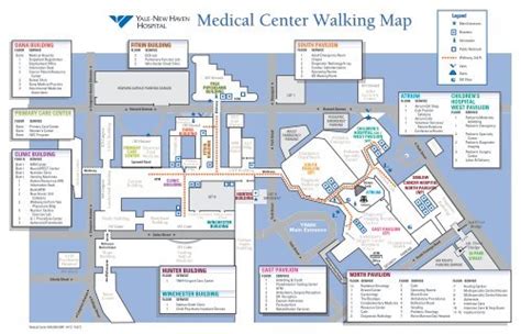 Yale New Haven Hospital Campus Map - Dolley Hollyanne