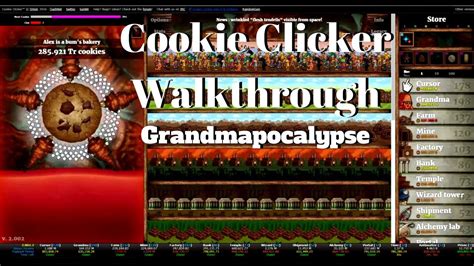 Cookie Clicker Walkthrough #2: The Grandmapocalypse - YouTube