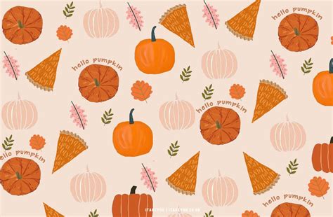 12 Cute Autumn Wallpaper Ideas : Hello Pumpkin Wallpaper for Laptop I ...