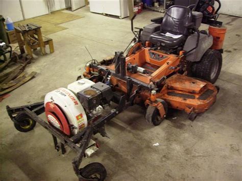 Front Mount Leaf Blowers on Your Z? | Lawn Care Forum