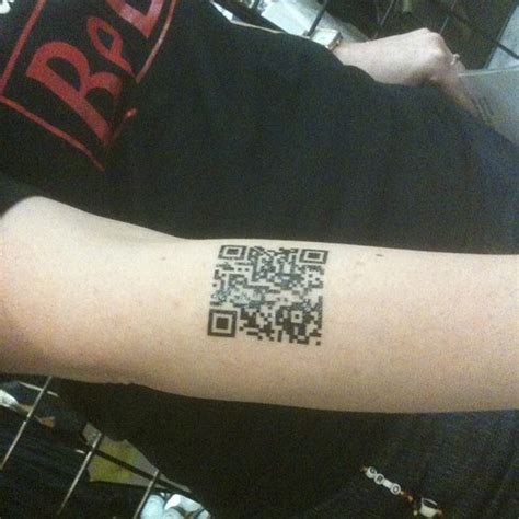 QR code tattoo | Steven Saus | Flickr