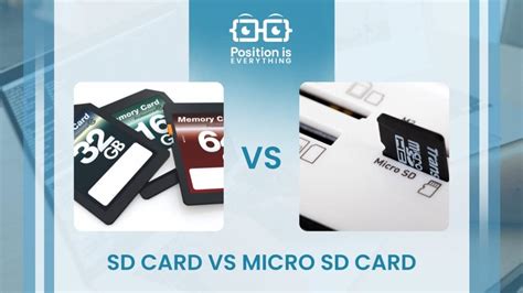 SD Card vs Micro SD Card: The Differences Between These Memory Cards - Position Is Everything