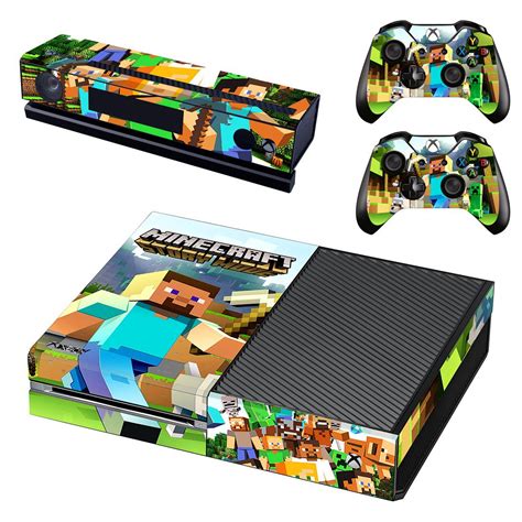 Minecraft decal skin for Xbox one Console & Controllers