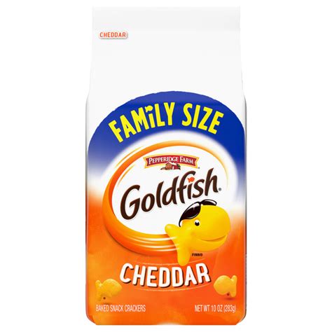 Save on Pepperidge Farm Goldfish Baked Snack Crackers Cheddar Family Size Order Online Delivery ...