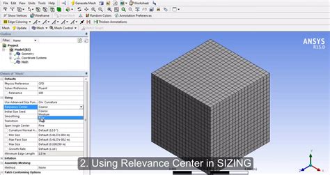 Ansys Meshing - Fine Mesh - CFD.NINJA